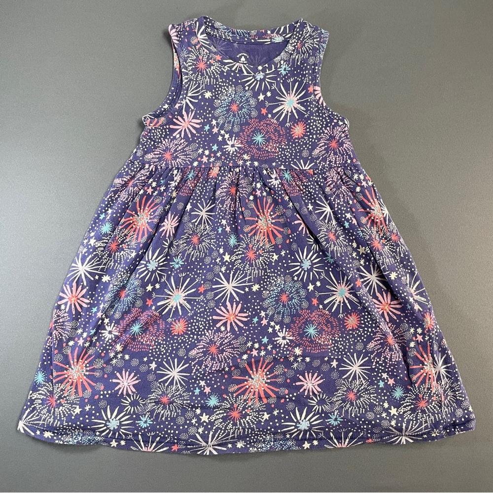 GAP Kids Sleeveless Dress -  with Fireworks Pattern